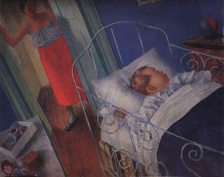 В детской. 1925