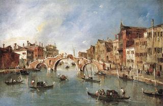 Трехарочный мост в Каннареджо, 1765 - 1770