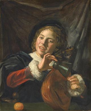 Мальчик с лютней, c.1625 - Франс Хальс