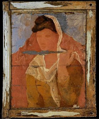 1906 Fernande Е la mantille