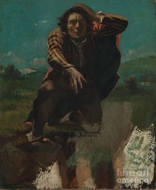 Человек, обезумевший от страха, c.1843 - c.1844