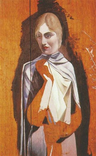 Портрет женщины (незаконченный), 1926