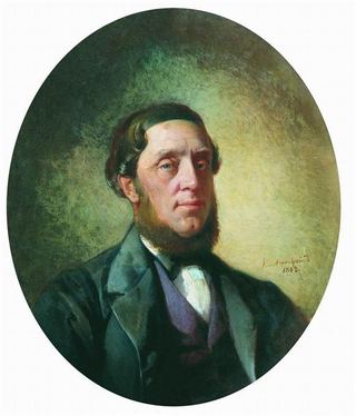 Мужской портрет, 1863 - Константин Маковский