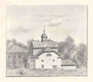 Винокурня в Изваре, 1893 - Николай Рерих