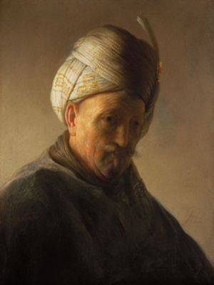 Старик в тюрбане, c.1625