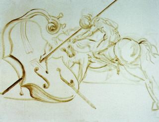 Святой Георгий, побеждающий виолончель, 1983