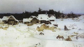 Зима. Имоченцы