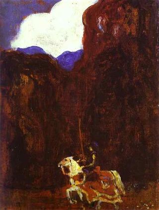 В лесу, 1904 - Василий Кандинский
