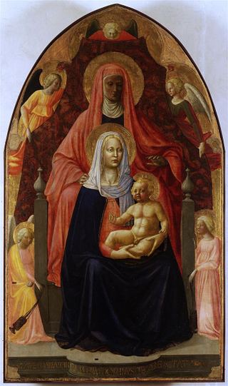 Мадонна с младенцем и св.Анной, c.1424