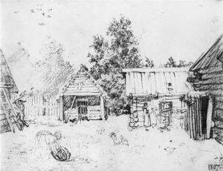 Вид из окна, 1807 - Орест Кипренский