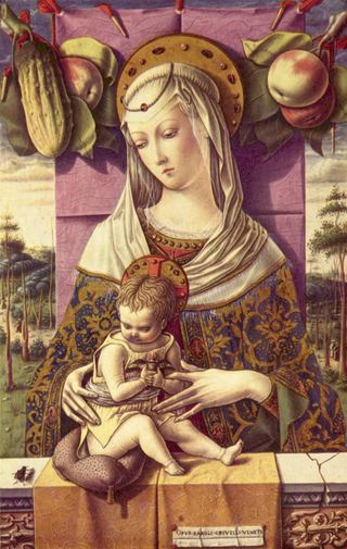 Мария с младенцем, c.1473