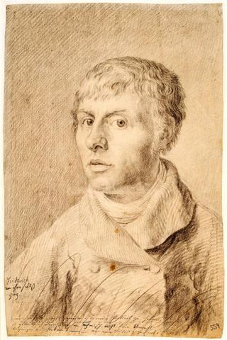 Автопортрет в молодости, 1800