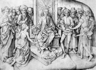 Суд Соломона, 1470