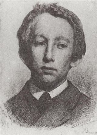 Портрет Апполинария Васнецова, 1872 - Виктор Васнецов