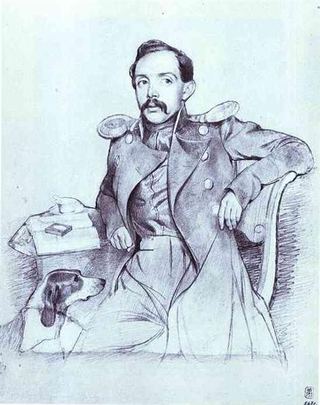 Портрет лейтенанта Львова, 1846 - Павел Федотов