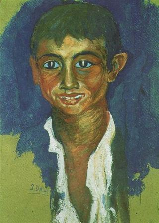 Портрет цыганки, 1919