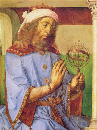 Клавдий Птолемей, c.1475 - Юстус ван Гент