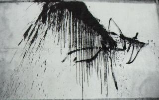 Ночь в отеле (Абстракция в черно-белом), 1965