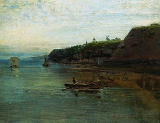 Волга близ Городца. 1870