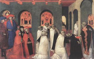 Чудо Евхаристии, 1423 - Сассетта (Стефано ди Джованни)