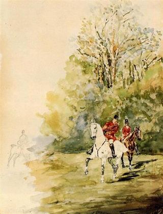 Охота, c.1879 - 1880