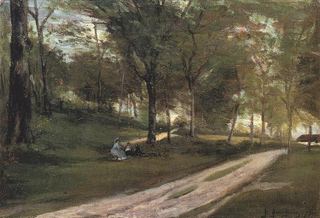 В лесу Сен-Клу II, 1873