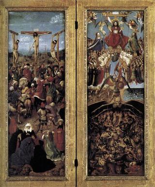 Диптих «Распятие и Страшный суд», 1426