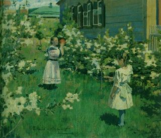 Майские цветы, 1894 - Виктор Борисов-Мусатов