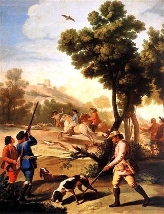 Перепелиная охота, 1775