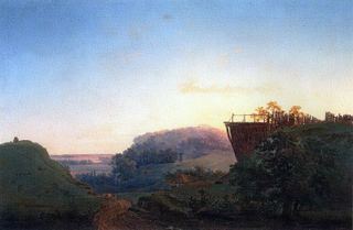 Украинский пейзаж. 1849