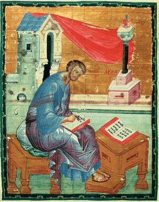 Святой Лука Евангелист, ок.1400