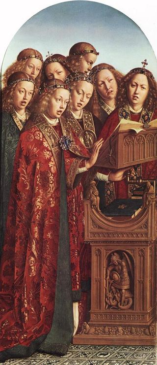 Гентский алтарь (фрагмент), 1432