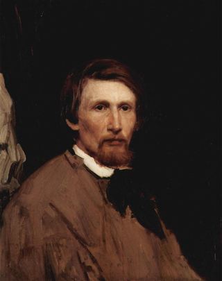 Автопортрет, 1873 - Виктор Васнецов
