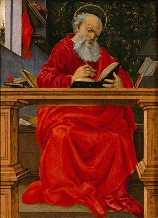 Святой Иероним в своем кабинете, 1493