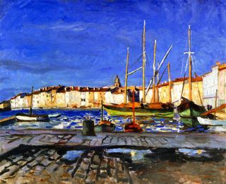 Порт Сен-Тропе, 1905