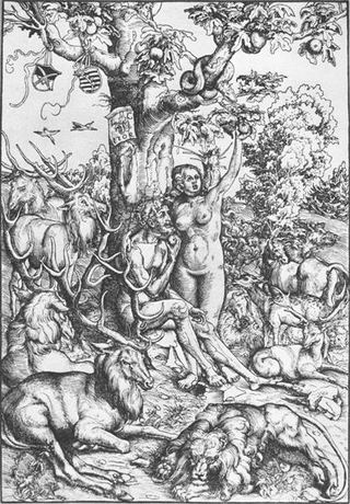 Адам и Ева в раю, 1509