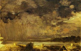 Облака. Деревня Крестинское, 1867 - Федор Васильев
