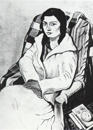 Портрет моей сестры (оригинал), 1923 - 1924