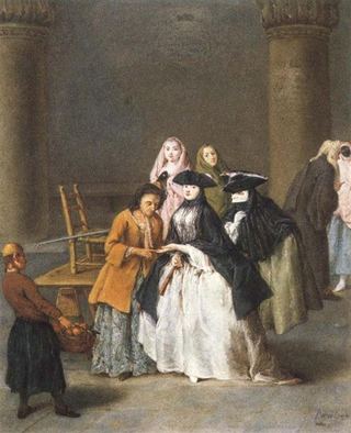 Гадалка в Венеции, 1756
