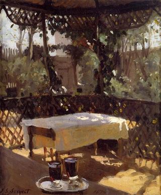 Два бокала для вина, 1874