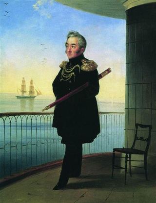 Портрет вице-адмирала М.П. Лазарев, 1839