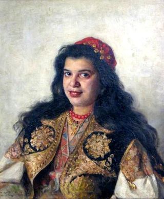 Цыганка, 1875 - Владимир Маковский
