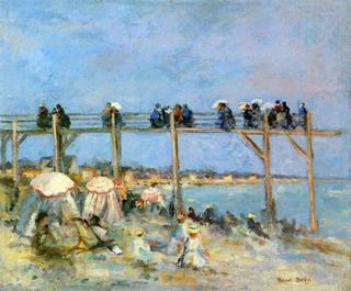 Пляж в Сент-Адрес, 1902