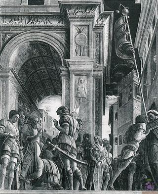Святой Иаков, ведомый на казнь (Сцены из жизни святого Иакова), 1448 - 1457
