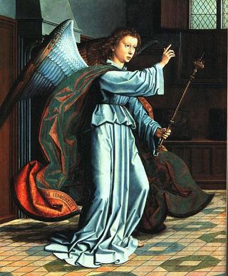 Ангел Благовещения, 1506 - Жерар Давид