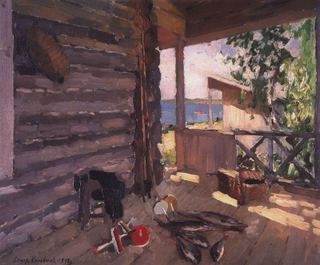 На Сенежском озере. 1898