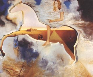 Конный портрет Кармен Бордью-Франко, 1974