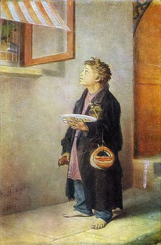 Мальчик – мастеровой. 1865