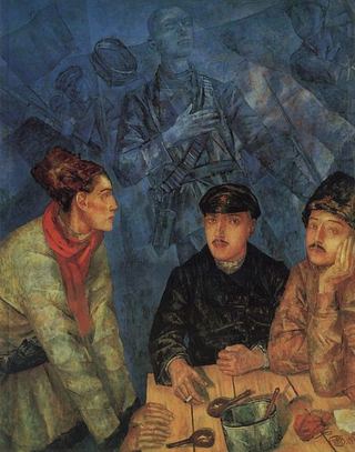 После боя. 1923