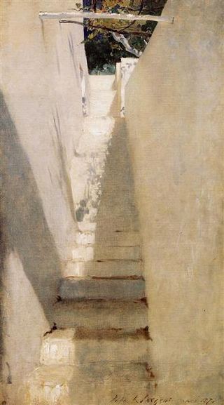 Лестница на Капри, 1878